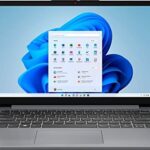 Lenovo IdeaPad 1 14 Laptop， 14.0 HD Display， Intel Celeron N4020， 4GB RAM， 64GB Storage， Intel UHD Graphics 600， Win 11 in S Mode， Cloud Grey