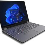 Lenovo ThinkPad P16 Intel Core i7-12800HX， 16C， 16.0 WQUXGA (3840x2400) IPS 600nits Anti-Glare， NVIDIA RTX A1000 4GB GDDR6， 64GB DDR5 RAM， 1TB NVMe SSD， Backlit KYB， Fingerprint Reader， Windows Pro