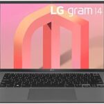LG gram (2022) 14Z90Q Ultra Lightweight Laptop， 14 (1920 x 1200) IPS Display， Intel Evo 12th Gen i7 1260P Processor， 16GB LPDDR5， 512GB NVMe SSD， FHD Webcam， WiFi 6E， Thunderbolt 4， Windows 11， Gray