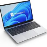 OTVOC Laptop 15.6 inch Windows 11， VocBook 15， Intel Celeron N5100， 16GB RAM， 512GB PCIE NvMe SSD ， 4TB Expansion， 15.6 FHD IPS， 2.0MP， 2.4G+5G WiFi， Bluetooth 5.0， Type-C， HDMI， RJ45， HDD， Silver