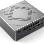Mini PC，Intel i5-11320H(Up to 4.5 GHz)， Mini Desktop Computer Windows 11 Pro，4C/8T，16GB DDR， 512GB M.2 SATA SSD (Up to 2TB)， 4K UHD，Triple Display Output， WiFi 2.4G+5G，BT4.20