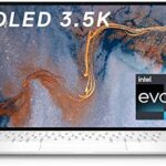 Dell XPS 13 9310 Laptop - 13.4-inch OLED 3.5K (3456x2160) Touchscreen Display， Intel Core i7-1195G7， 16GB LPDDR4x RAM， 512G SSD， Iris Xe Graphics， 1-Year Premium Support， Windows 11 Home - White