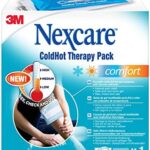Nexcare Cold Hot Therapy Pack Comfort， 1 Pack - Reusable Cold and Hot Gel Compress with Thermo Indicator for Natural Pain Relief