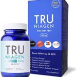 Multi Award Winning Patented NAD+ Boosting Supplement Nicotinamide Riboside for Healthy Aging， Cellular Energy， Heart， Brain，& Muscle Repair FDA Safety-Reviewed - 90ct/300mg (90 Servings) Made in