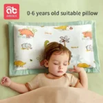 AIBEDILA Pillows for Babies Newborn Baby Articles Double-sided Available for All Seasons Baby Pillows Bedding Sleeping AB8167