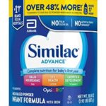 Similac Advance Infant Formula with Iron， Baby Formula Powder， 30.8-oz Can