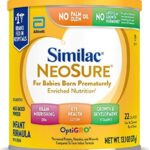 Similac NeoSure Premature Post-Discharge Infant Formula， Powder Baby Formula， 13.1-oz Can， Pack of 6