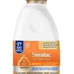 Similac 360 Total Care Sensitive Infant Formula， with 5 HMO Prebiotics， for Fussiness & Gas Due to Lactose Sensitivity， Non-GMO， Baby Formula， Ready-to-Feed 32-fl-oz Bottle (Pack of 6)