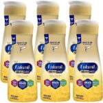 Enfamil NeuroPro Ready-to-Use Baby Formula， Ready to Feed， Brain and Immune Support with DHA， Iron and Prebiotics， Non-GMO， 32 Fl Oz Bottle， Pack of 6