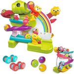 CoolToys Toddlers Ball Drop Toy - 2 in 1 Developmental Car Ramp Race Track & Ball Popper Tracker Toy - Educational Montessori 1st Birthday Gift for Baby Kids Boys & Girls 1-3 Old - Fun Musical