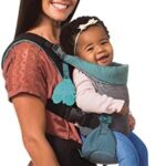 Infantino Go Forward Evolved Carrier - Ergonomic face-in and face-Out， Front and Back Carry， for Newborns and Toddlers 8-40 lbs， 1 Count (Pack of 1)