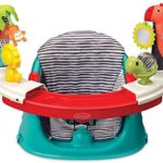 Infantino 3-in-1 Grow-with-Me Discovery Seat and Booster， Baby Activity Seat， Booster Seat for Dining Table with Removable Tray