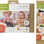 Infantino Bundle - Fridge and Freezer Sleeve and 50 Pouch Refill Pack - 2 Items Supplied (Dispatched from UK)