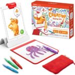 Osmo - Creative Starter Kit for iPad - Valentine Toy/Gift - 3 Educational Learning Games-Drawing， Word Problems & Early Physics - STEM Gifts for Kids， Boy & Girl-Ages 5 6 7 8 9 10 (Osmo Base I
