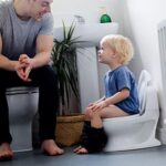 Nuby My Real Potty Training Toilet with Life-Like Flush Button & Sound for Toddlers & Kids， White