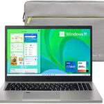 Acer Aspire Vero AV15-51-7617 Green PC | 15.6 FHD IPS 100% sRGB-Display | 11th Gen Intel Core i7-1195G7 | Intel Iris Xe Graphics | 16GB DDR4 | 512GB NVMe SSD | Wi-Fi 6 | PCR Materials | Vero-Sleeve