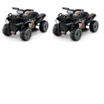 6V Electric Children Toy Car w/Music Story Function USB Front Storage Basket