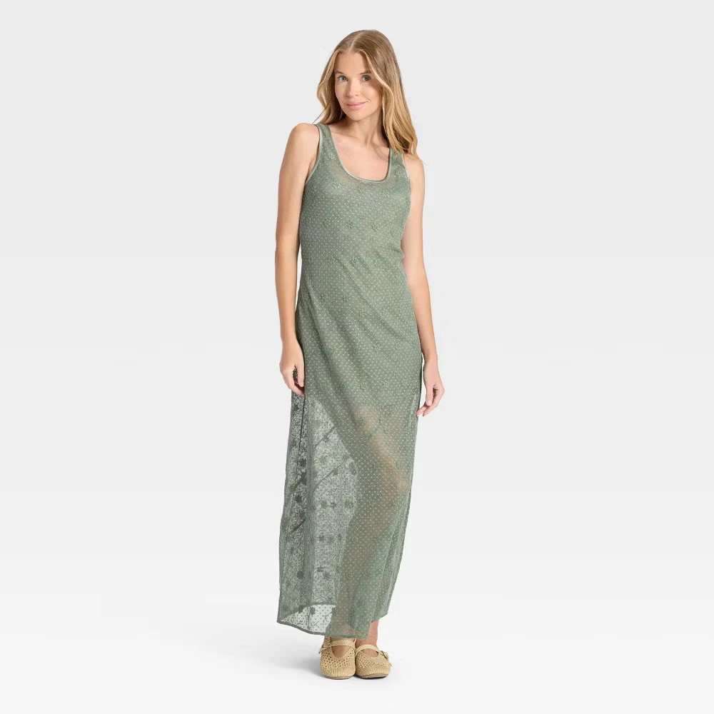 s-l1600-3 Women's Lace Maxi A-Line Dress - Universal Thread - Image 1