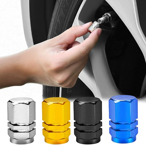 s-l500-158 Car Tire Valve Cap Tyre Valve Stem Cover Air Dust Wheel Rim Caps Car Accessories - Image 1