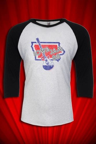 s-l500-313 Iowa Jam Tour 1986 T-SHIRT Rock n Roll Music Festival - Image 1