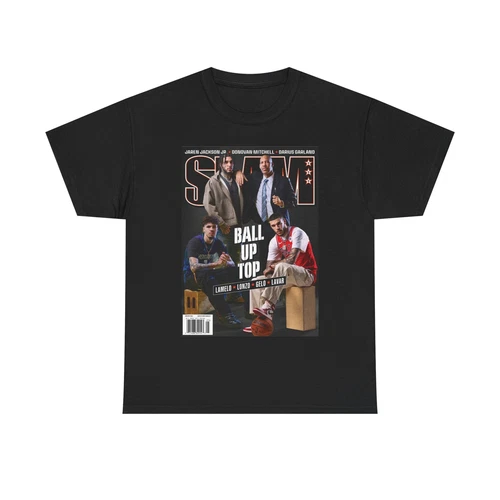 s-l500-338 LaMelo LiAngelo Lavar Lonzo Ball Slam Cover Tee Shirt - Image 1