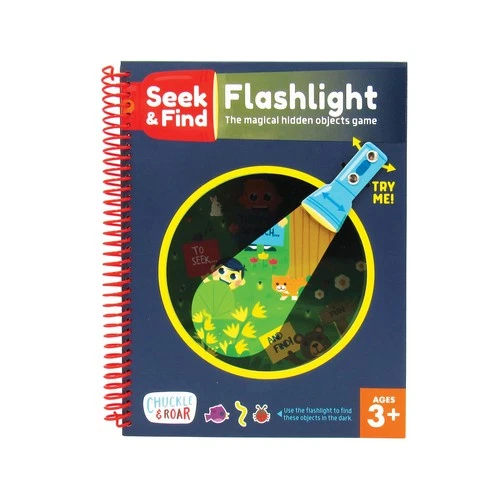 s-l500-346 Flashlight Seek Find Adventure Book Interactive Object Game with Flashlig... - Image 1