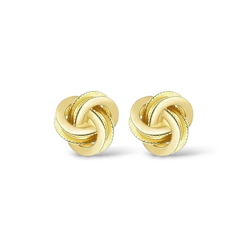 s-l500-410 Gold, Silver, Rose Plated Stud Earrings Unisex Fashion Jewelry Women, Men - Image 1