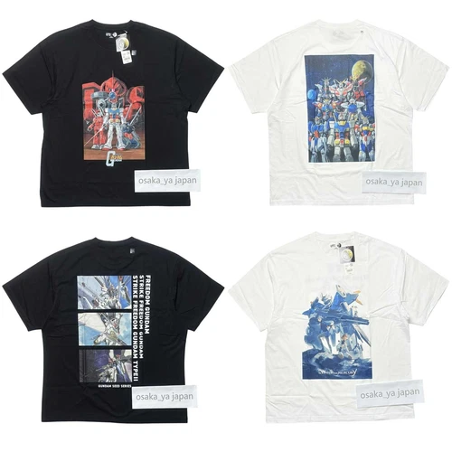 s-l500-415 UNIQLO UT Mobile Suit Gundam 45th Anniversary UT/Relaxed Fit Unisex new japan - Image 1