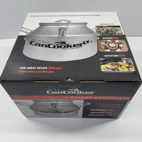 s-l500-50 New Open Box Seth McGinns 2 Gallon CanCooker Camping Gear Campfire Stovetop NIB - Image 1